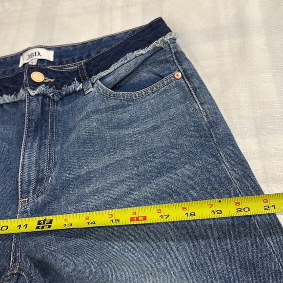 (T7) JBD High-Rise Skinny Wide-Leg Jeans, Women's Size 7 - Picture 9 of 15